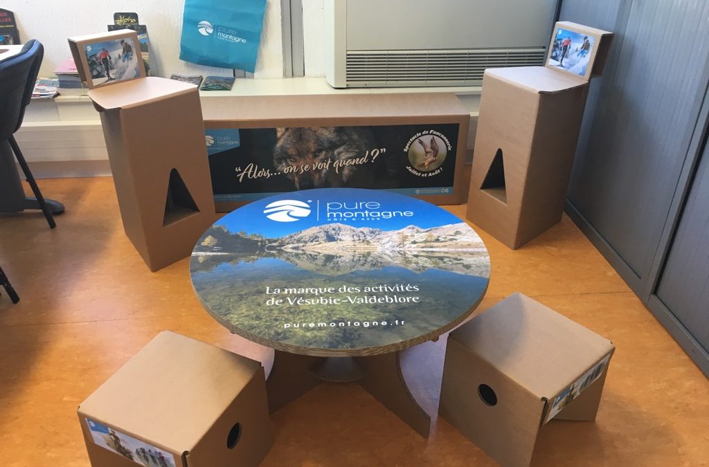 MOBILIER EN CARTON
