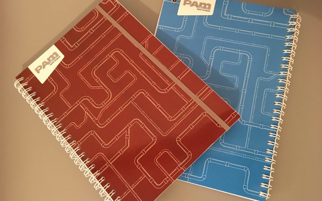 CARNET SPIRALE, ÉLASTIQUE