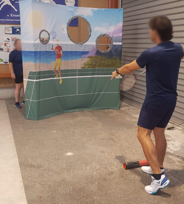 MUR ENTRAINEMENT BADMINTON